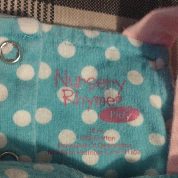 Polka Dot Fish Appliqué Dress - Turquoise & Pink - Picture 2 of 7